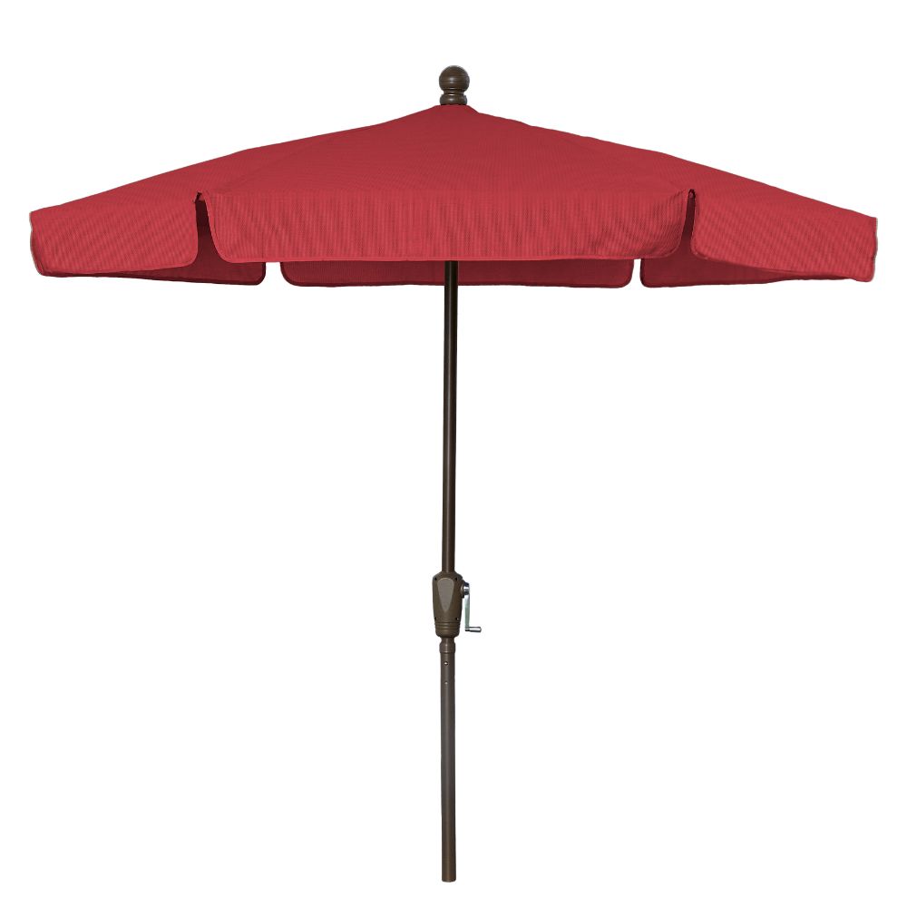 Fiberbuilt Umbrellas & Cushions 7GCRCB-Red 7.5